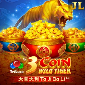 Jili : 3 Coin Wild Tiger - TURBOBET168